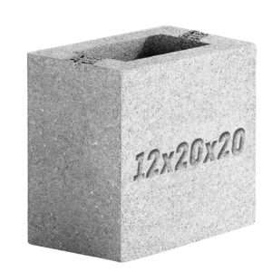 Block Hueco Medio 12x20x20