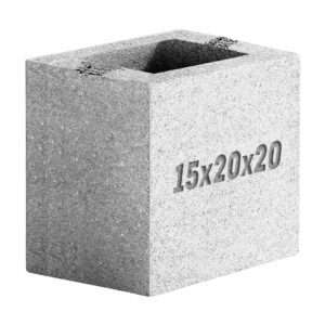 Block Hueco Medio 15x20x20