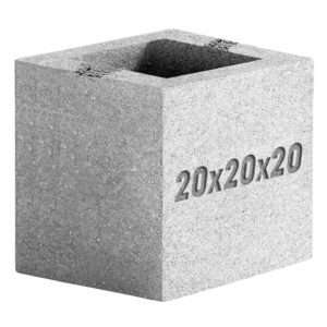 Block Hueco Medio 20x20x20